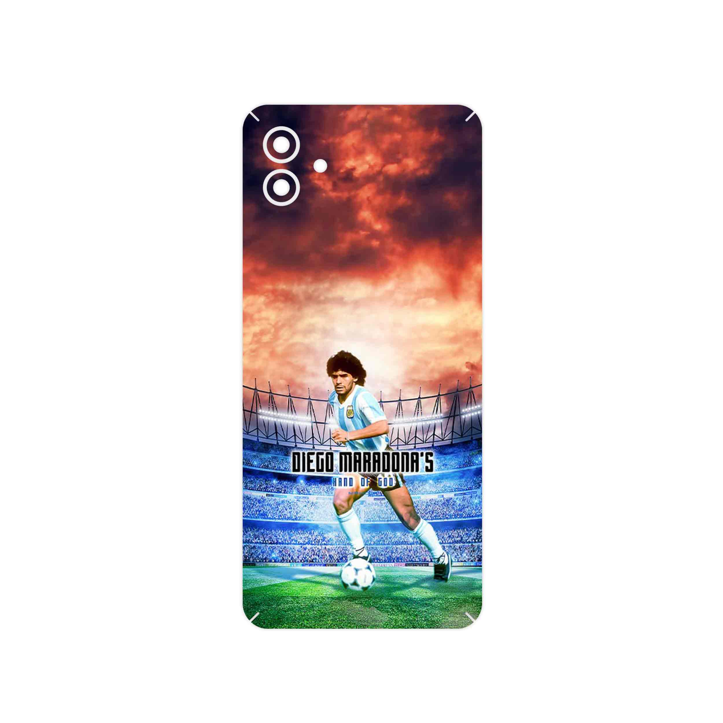 برچسب پوششی ماهوت مدل Diego Maradona مناسب برای گوشی موبایل سامسونگ Galaxy A04