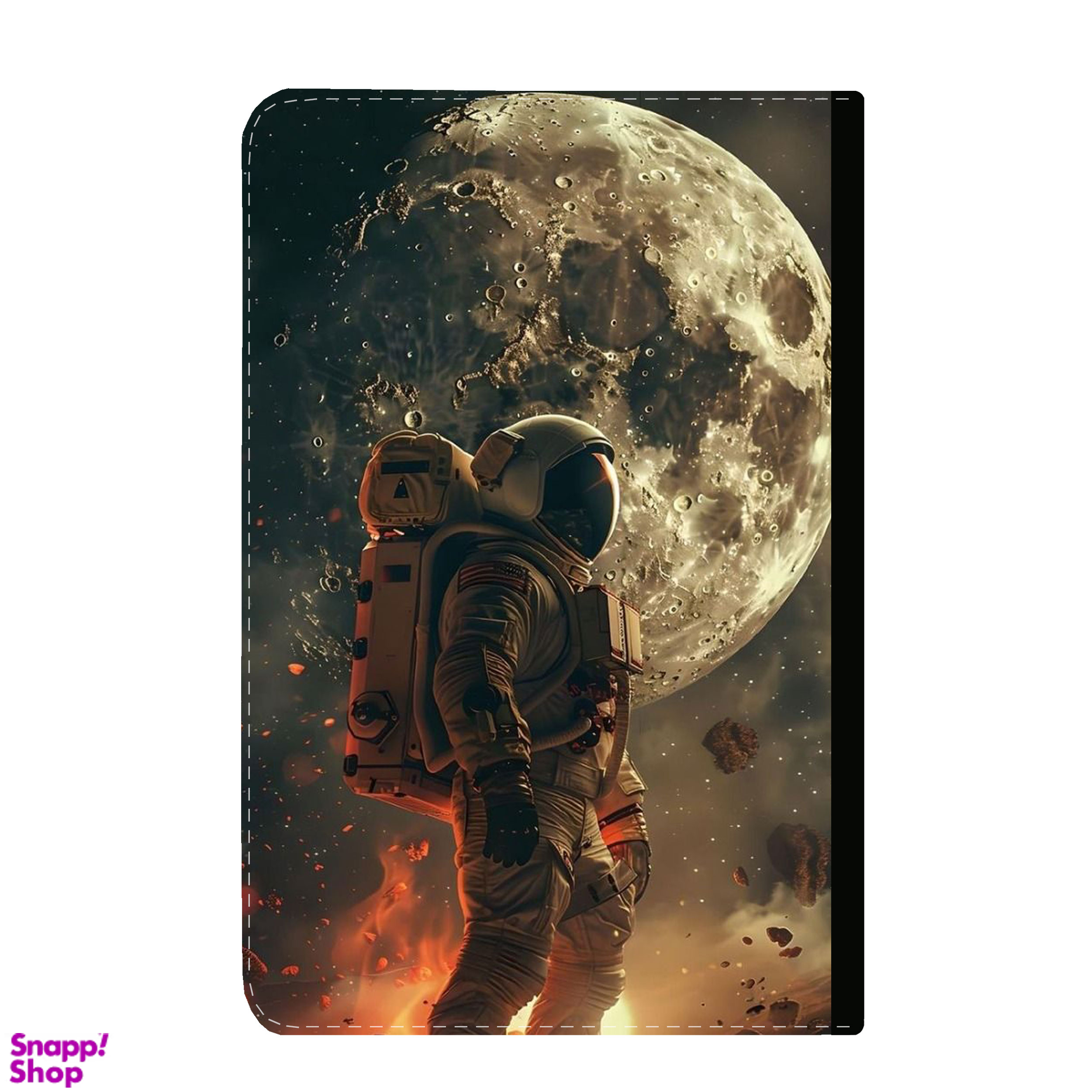 کلاسور طرح فضانورد و ماه کد 44