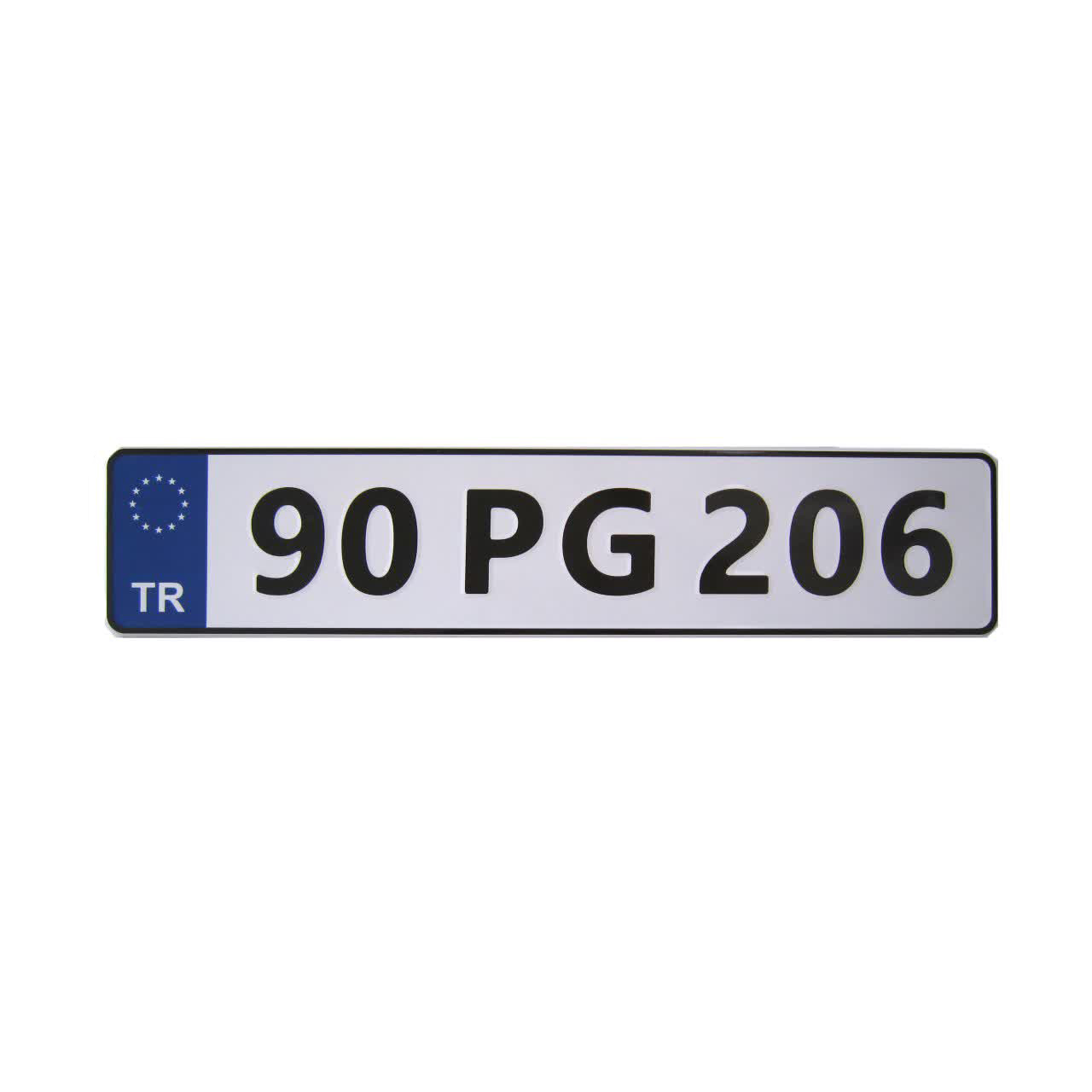 پلاک خودرو طرح PG کد 90