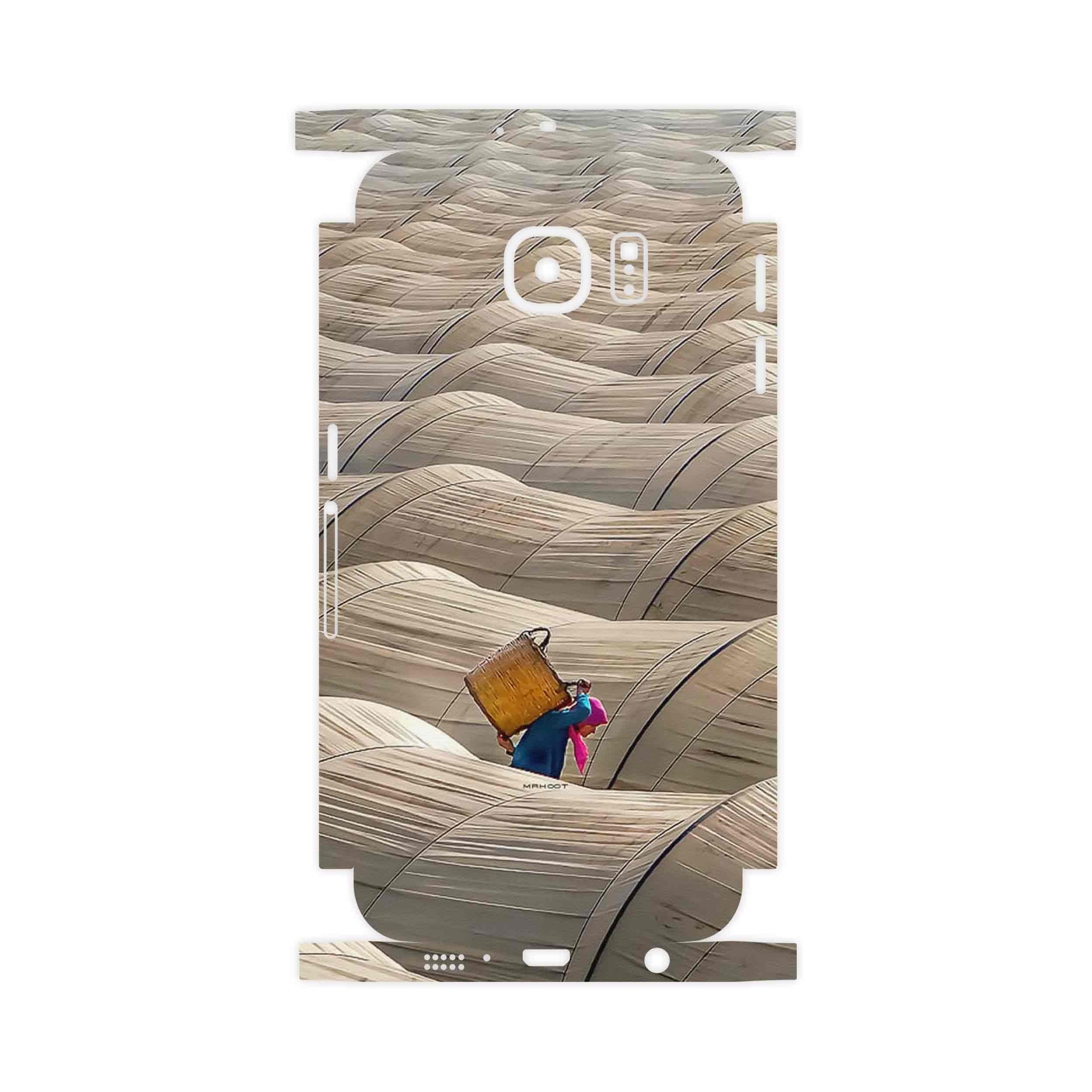 برچسب پوششی ماهوت مدل Strawberry Greenhouses-FullSkin مناسب برای گوشی موبایل سامسونگ Galaxy S6 Edge