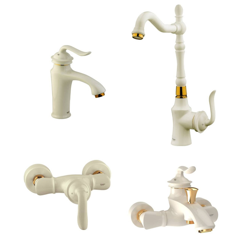 ست شیرآلات شودر مدل لوکا