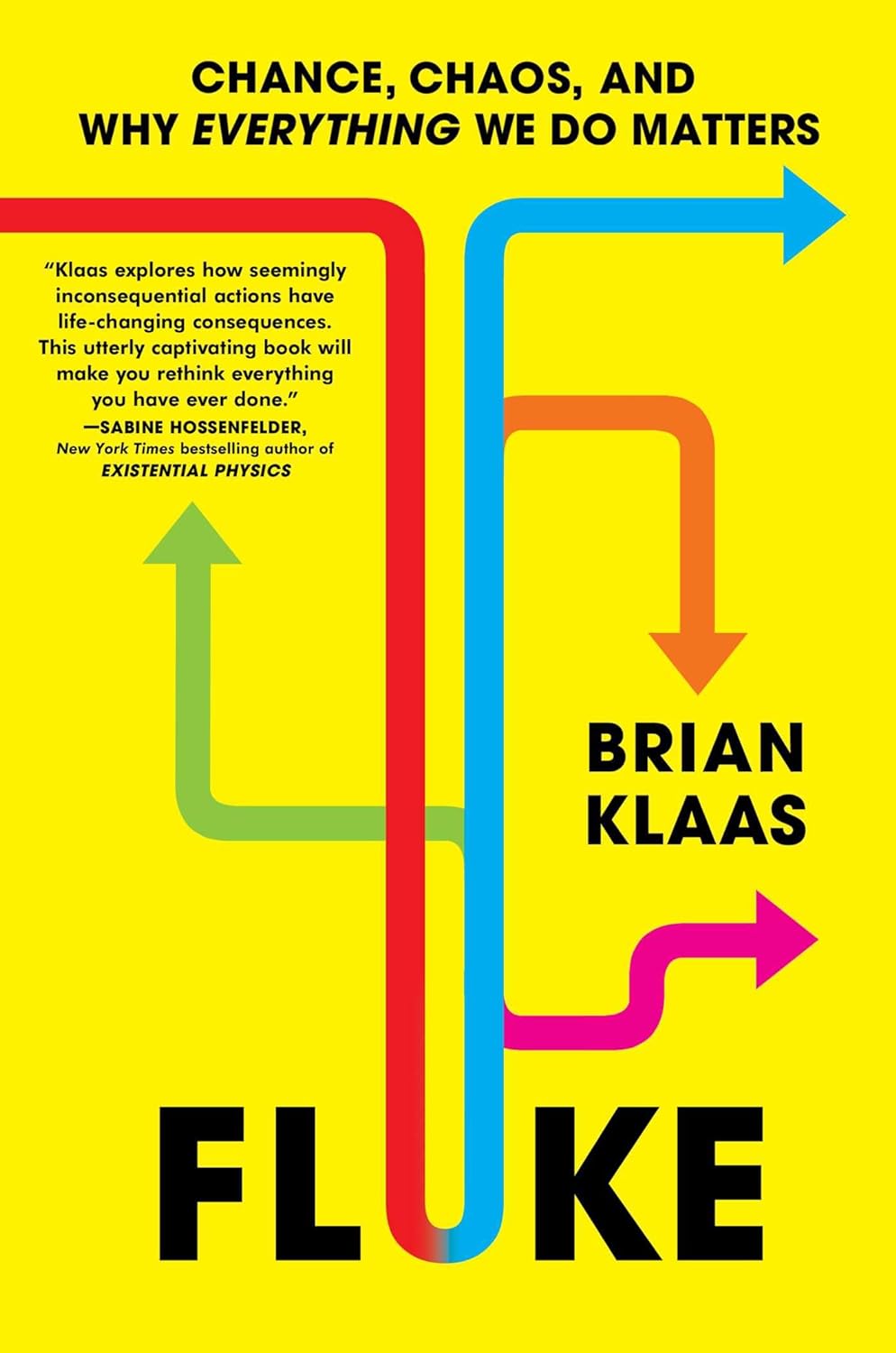 کتاب Fluke: Chance, Chaos, and Why Everything We Do Matters رویداد (زبان اصلی)