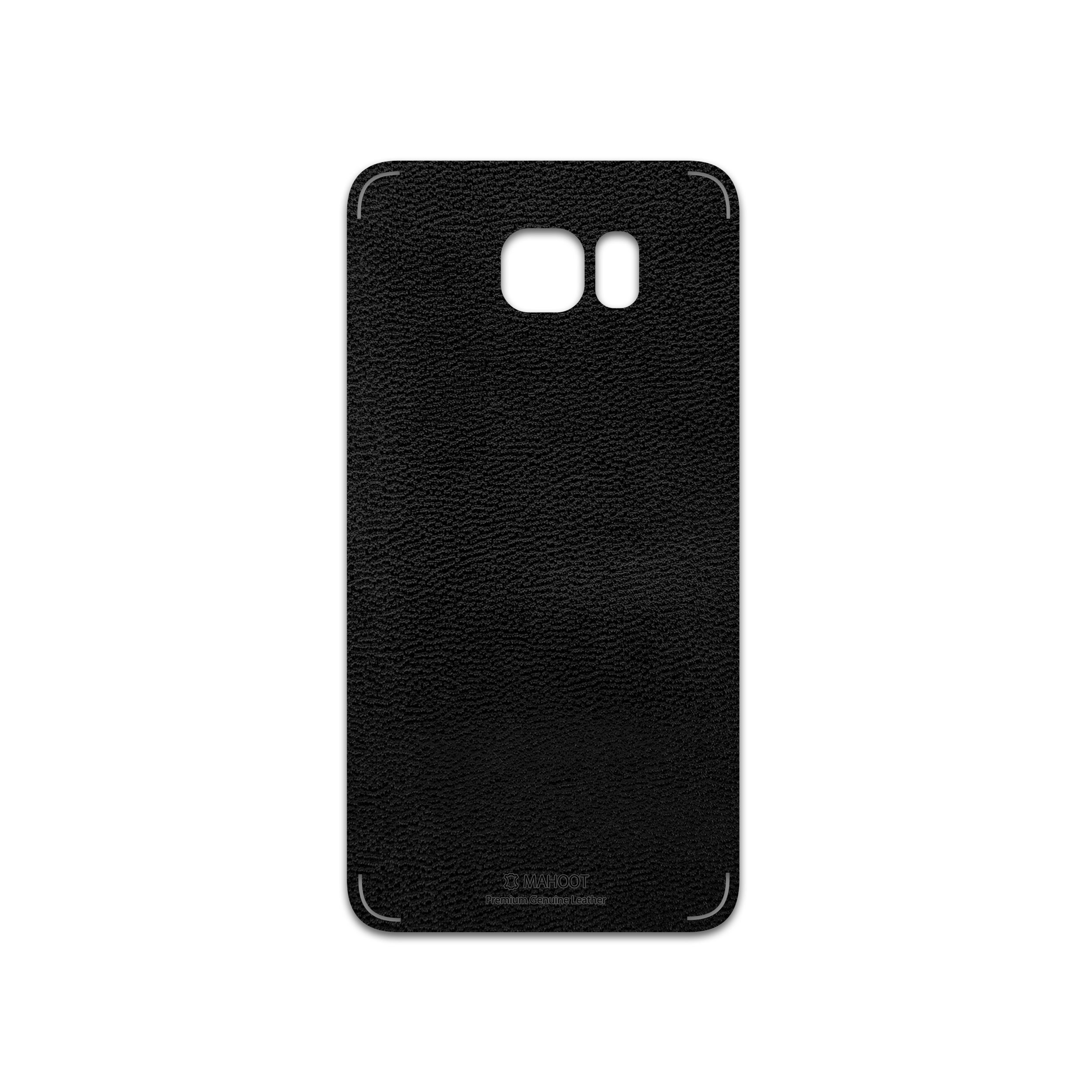 برچسب پوششی ماهوت مدل Black-Leather مناسب برای گوشی موبایل سامسونگ Galaxy Note 5