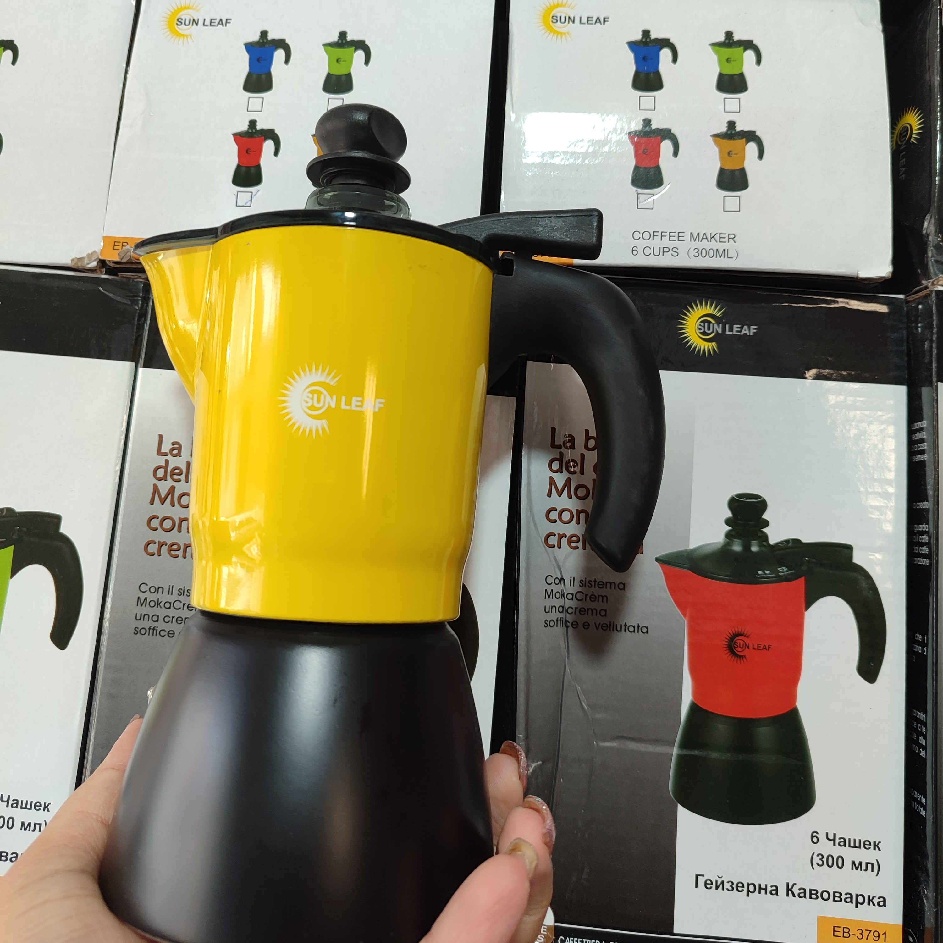 موکاکرم6کاپ رنگی