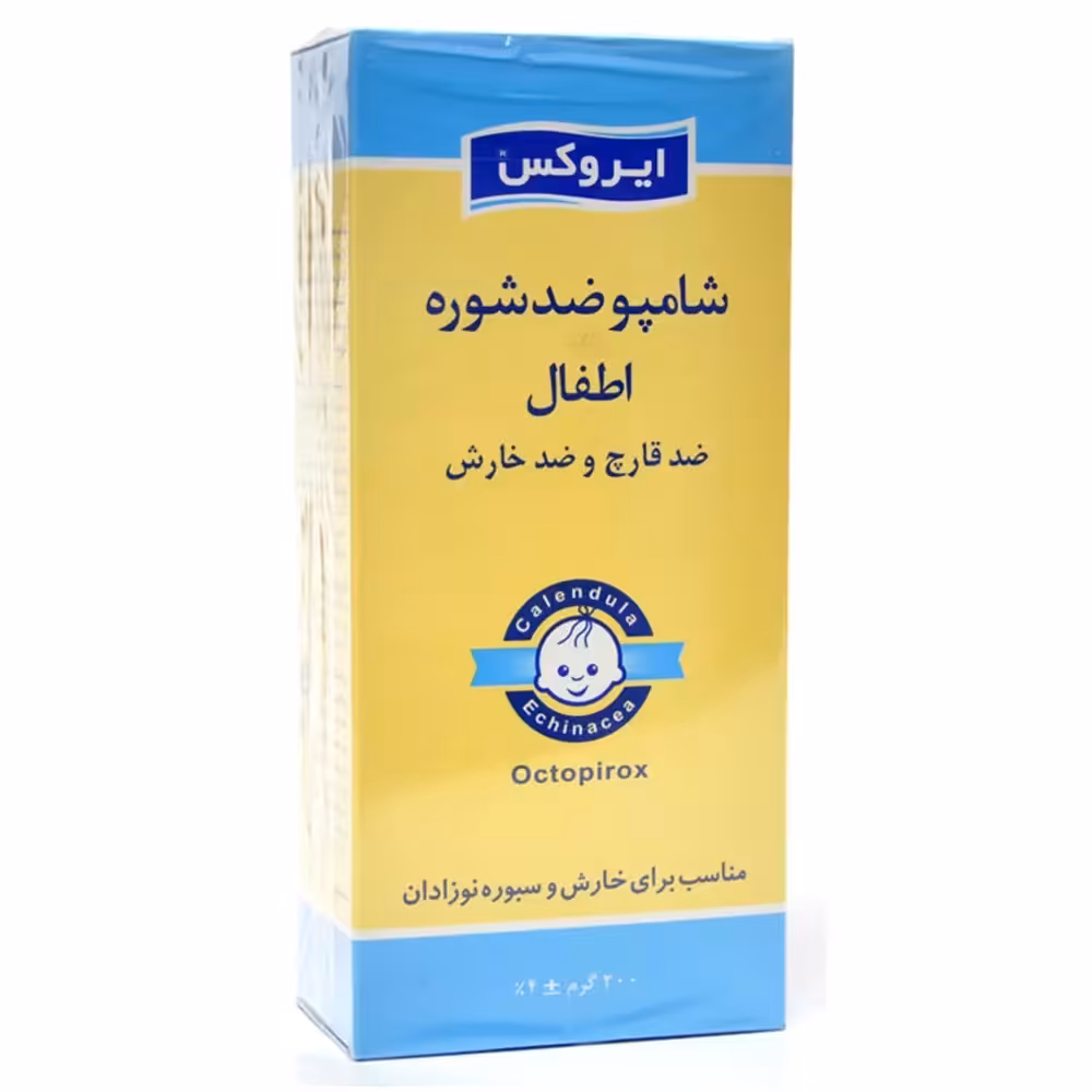 شامپو ضد شوره کودک ایروکس IROX