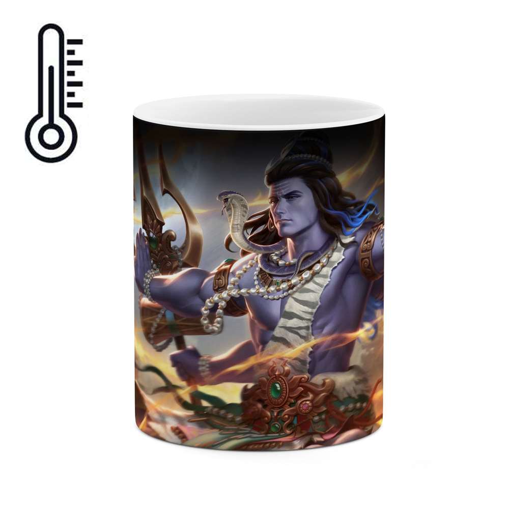 ماگ حرارتی طرح Lord shiva  مدل mgph14982