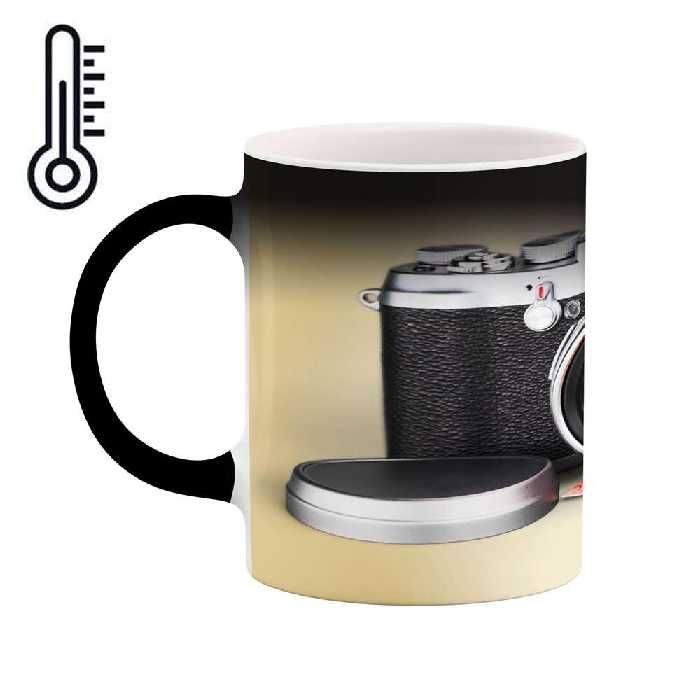 ماگ حرارتی کاکتی طرح دوربین عکاسی مدل mgh16994