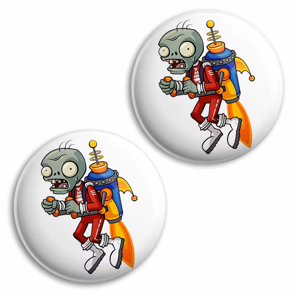 پیکسل پرمانه طرح Plants vs Zombies کد pm2n.27950 مجموعه 2 عددی