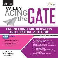 خرید و دانلود نسخه کامل کتاب Wiley Acing the Gate: Engineering Mathematics and General Aptitude
