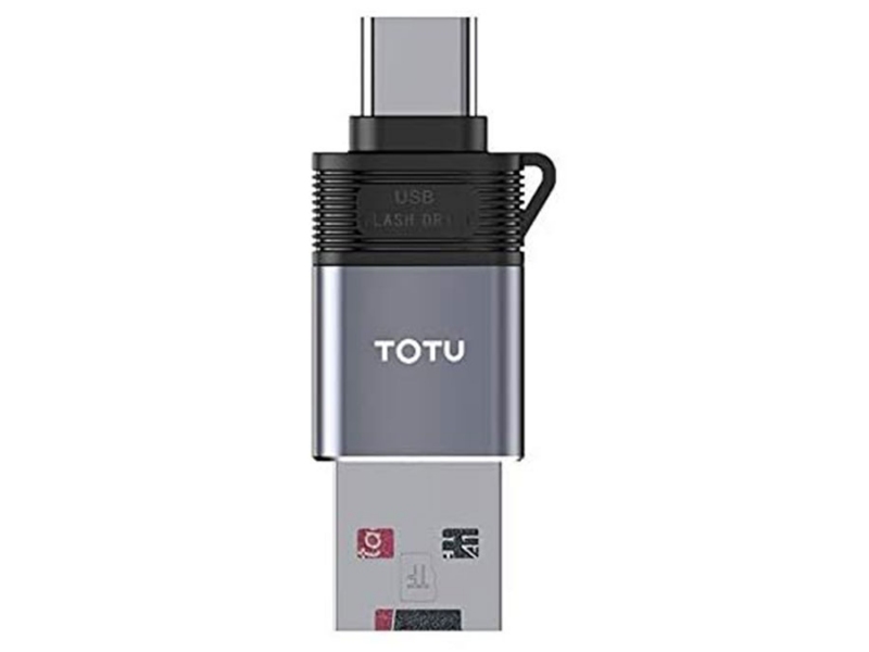 رم ریدر او تی جی تایپ سی توتو Totu FGCR-007 Type-C OTG External TF Flash Card