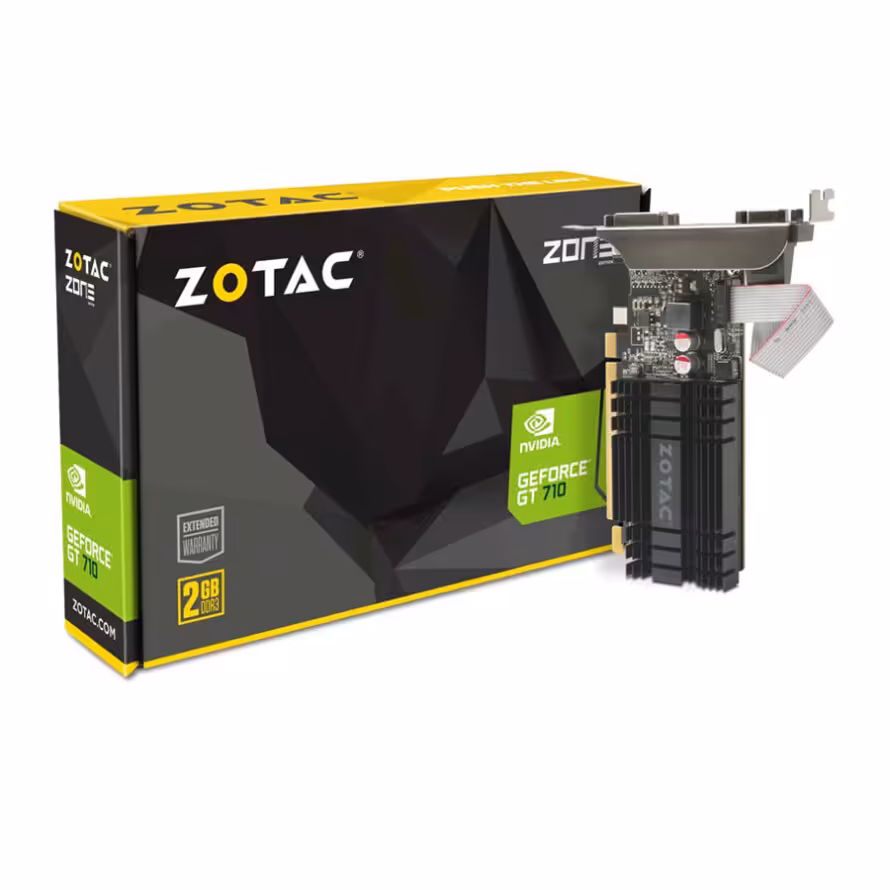 کارت گرافیک GeForce GT 710 2GB DDR3 زوتک