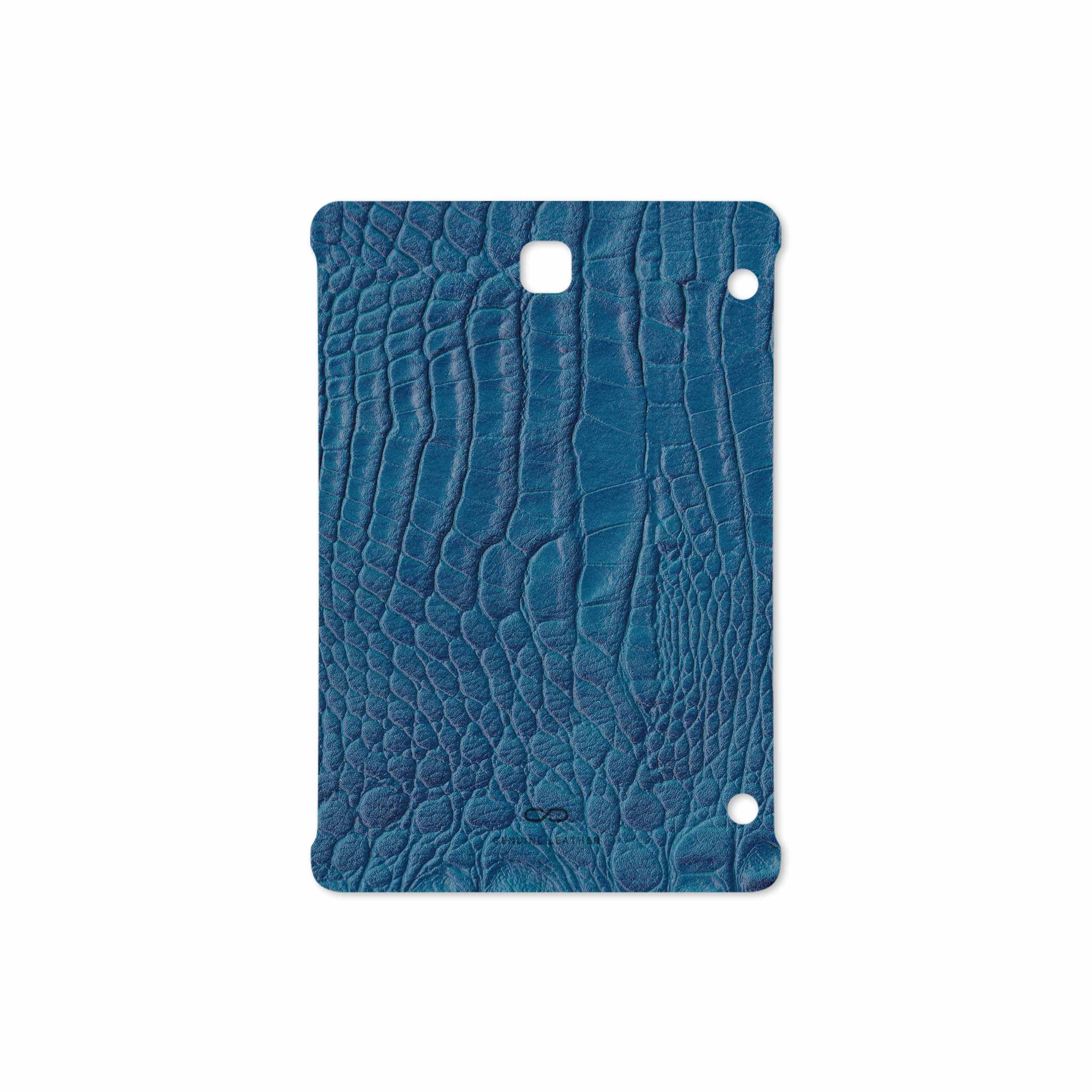 برچسب پوششی ماهوت مدل Blue-Crocodile-Leather مناسب برای تبلت سامسونگ Galaxy Tab S2 8.0 2015 T710