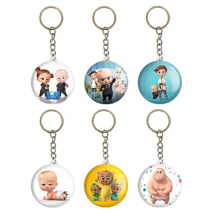جاکلیدی خندالو مدل بچه رئیس The Boss Baby کد 362B مجموعه 6 عددی