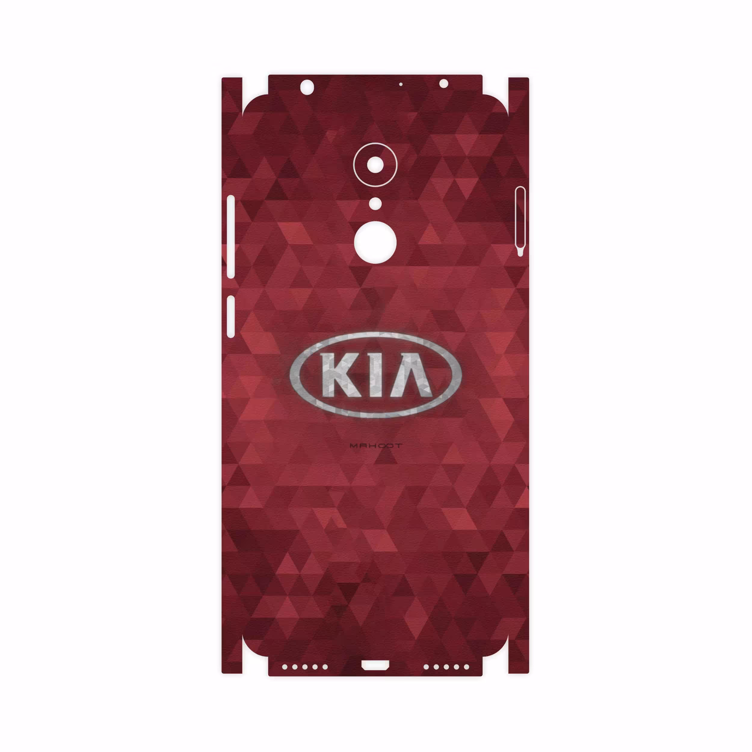 برچسب پوششی ماهوت مدل KIA-Logo-FullSkin مناسب برای گوشی موبایل شیائومی REDMI 5