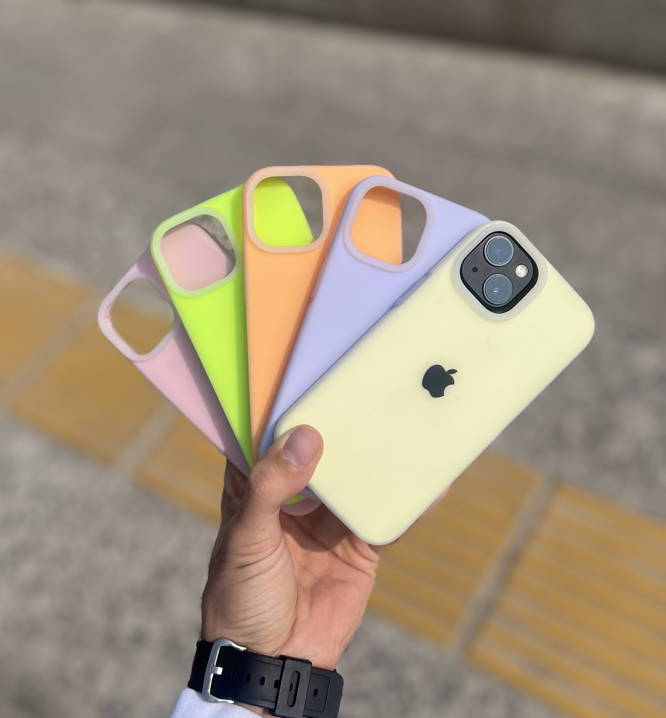 گارد (قاب) سیلیکون پاستیلی