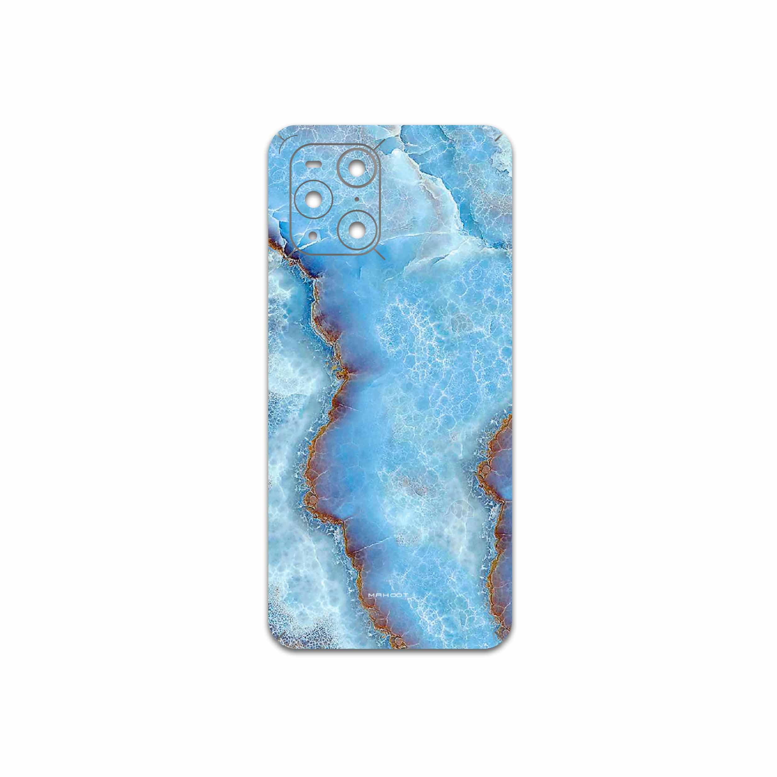 برچسب پوششی ماهوت مدل Blue-Ocean-Marble مناسب برای گوشی موبایل اپو Find X3 Pro
