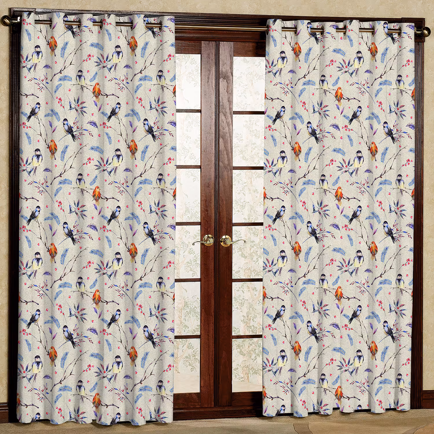 پرده مدل مخمل پانچی کد 1962 سایز 200x140 سانتی متر