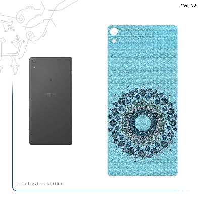 برچسب پوششی ماهوت مدل Art of Illumination 4 مناسب برای گوشی موبایل سونی Xperia XA Ultra