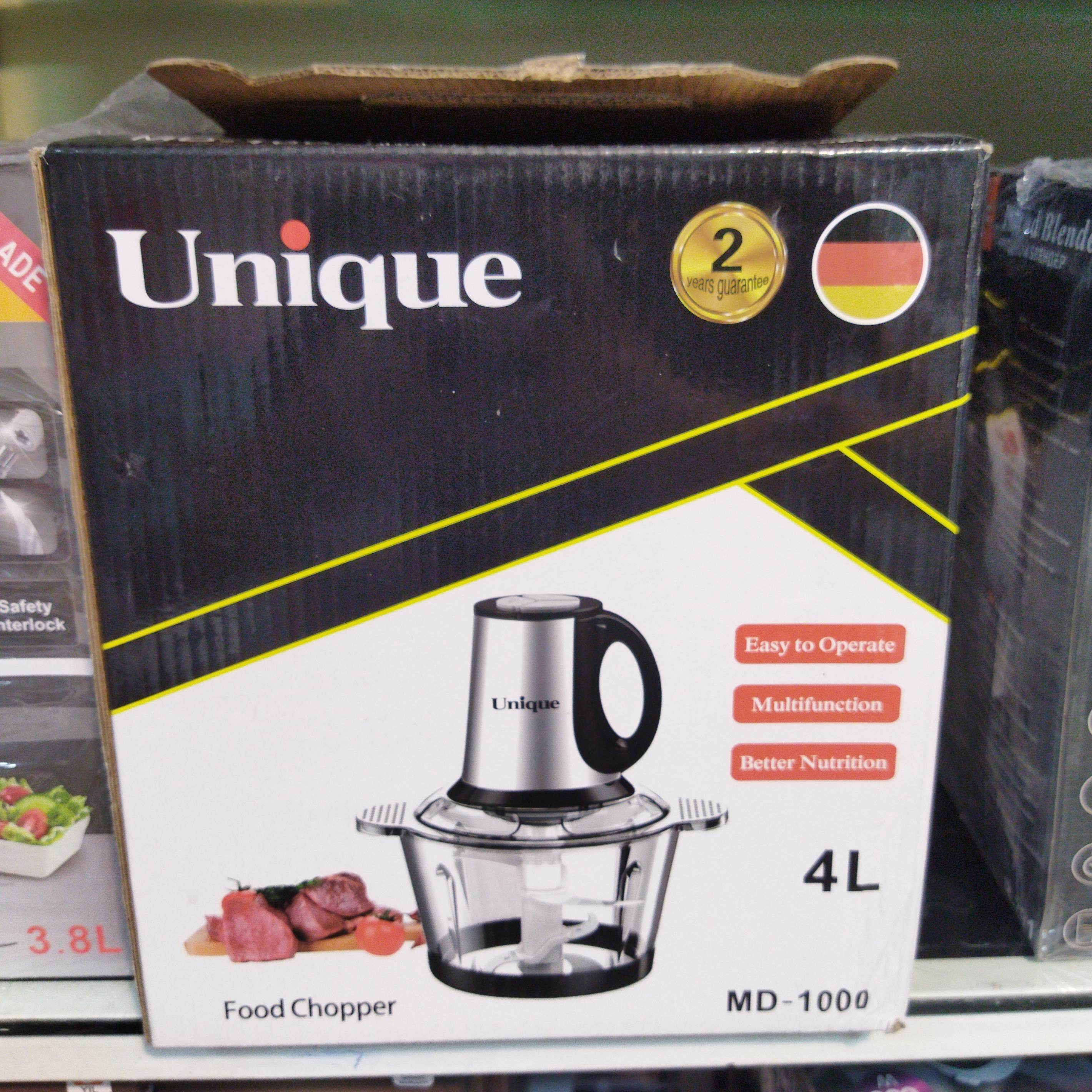 خردکن 4 لیتری یونیک 4 تیغه ای اصل