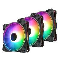 فن کیس دیپ کول 12*12 DeepCool CF120 PLUS بسته 3 عددی