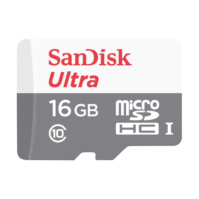 کارت حافظه MicroSDHC سن دیسک مدل Ultra کلاس 10 با سرعت 80MB و ظرفیت 16 گیگابایت