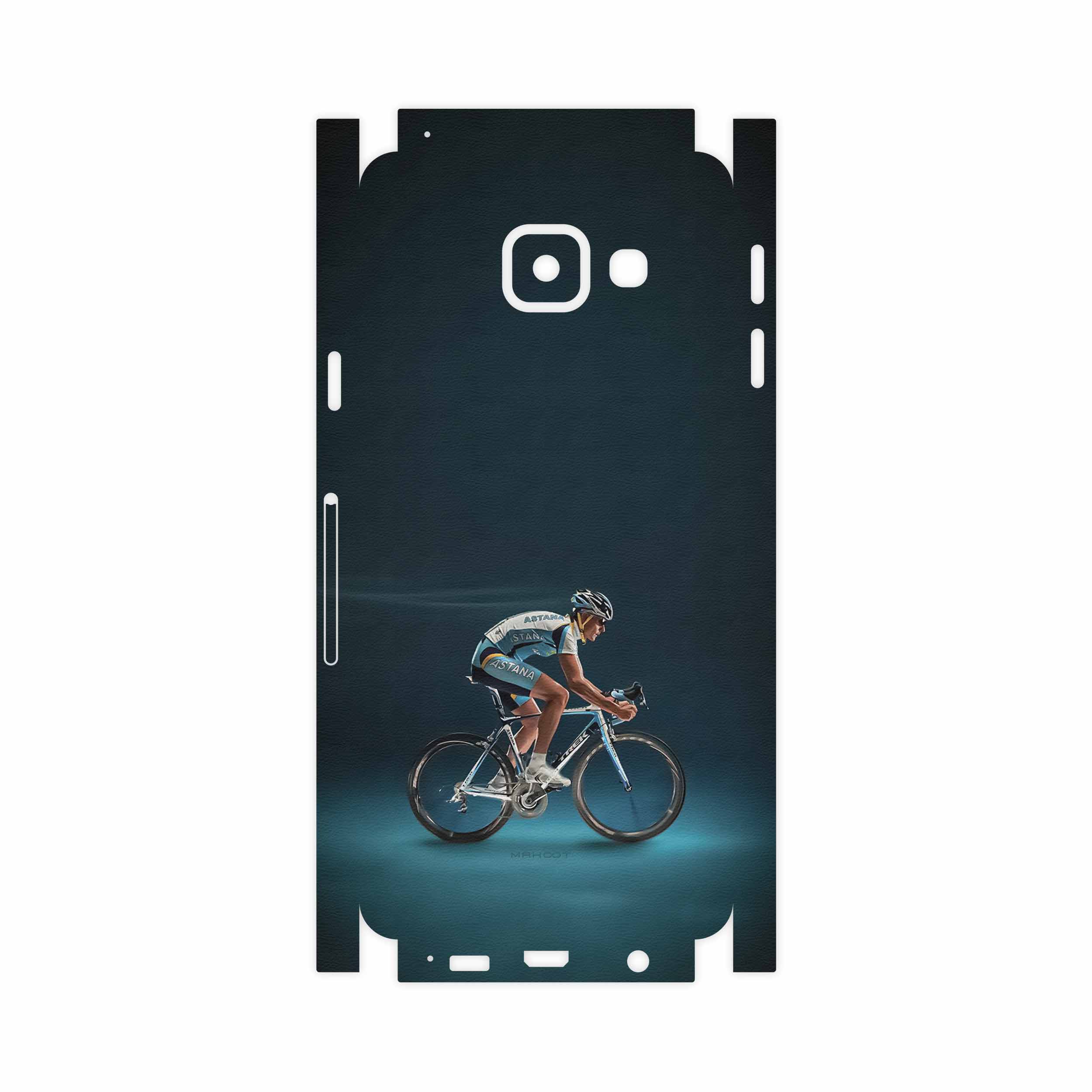 برچسب پوششی ماهوت مدل Road cycling-FullSkin مناسب برای گوشی موبایل سامسونگ Galaxy A3 2016