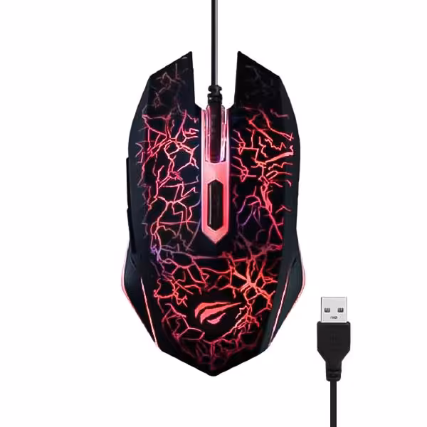 ماوس مخصوص بازی هویت مدل HV-MS691