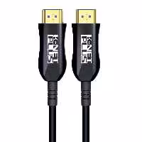 کابل HDMI v2.0 فیبر نوری کی نت پلاس مدل-KP-CHAOC800طول 80متر