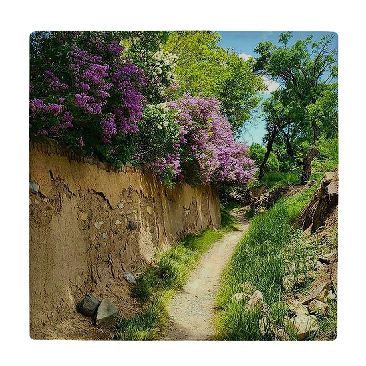  زیر لیوانی  طرح کوچه باغ ایرانی کد    5928013_4711