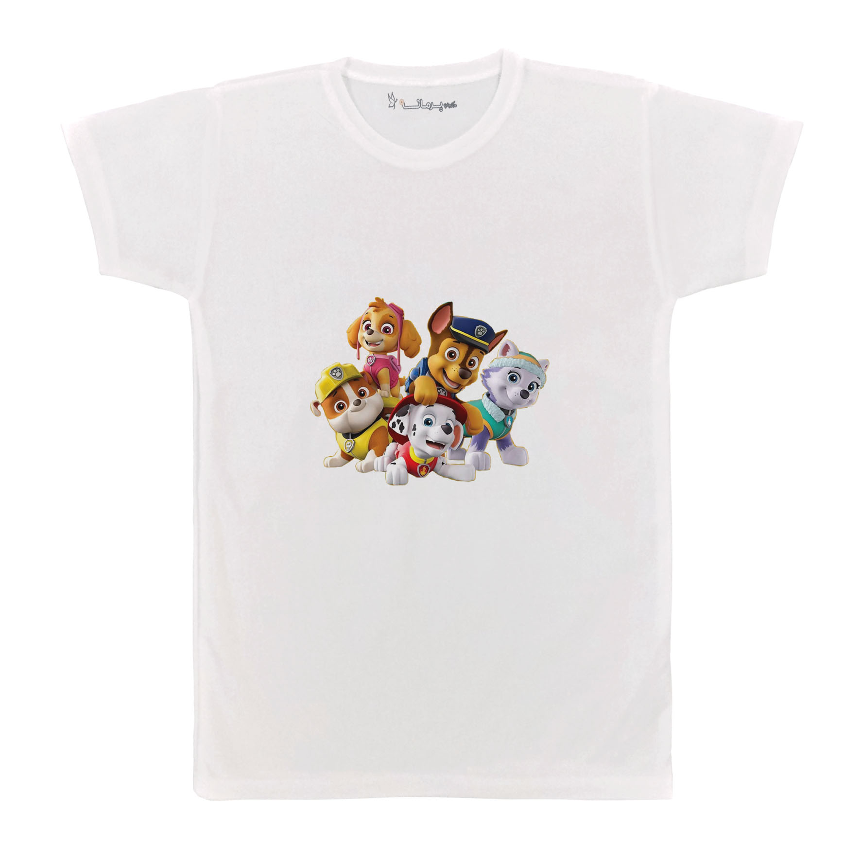 تی شرت بچگانه پرمانه طرح سگ های نگهبان کد pmt.352