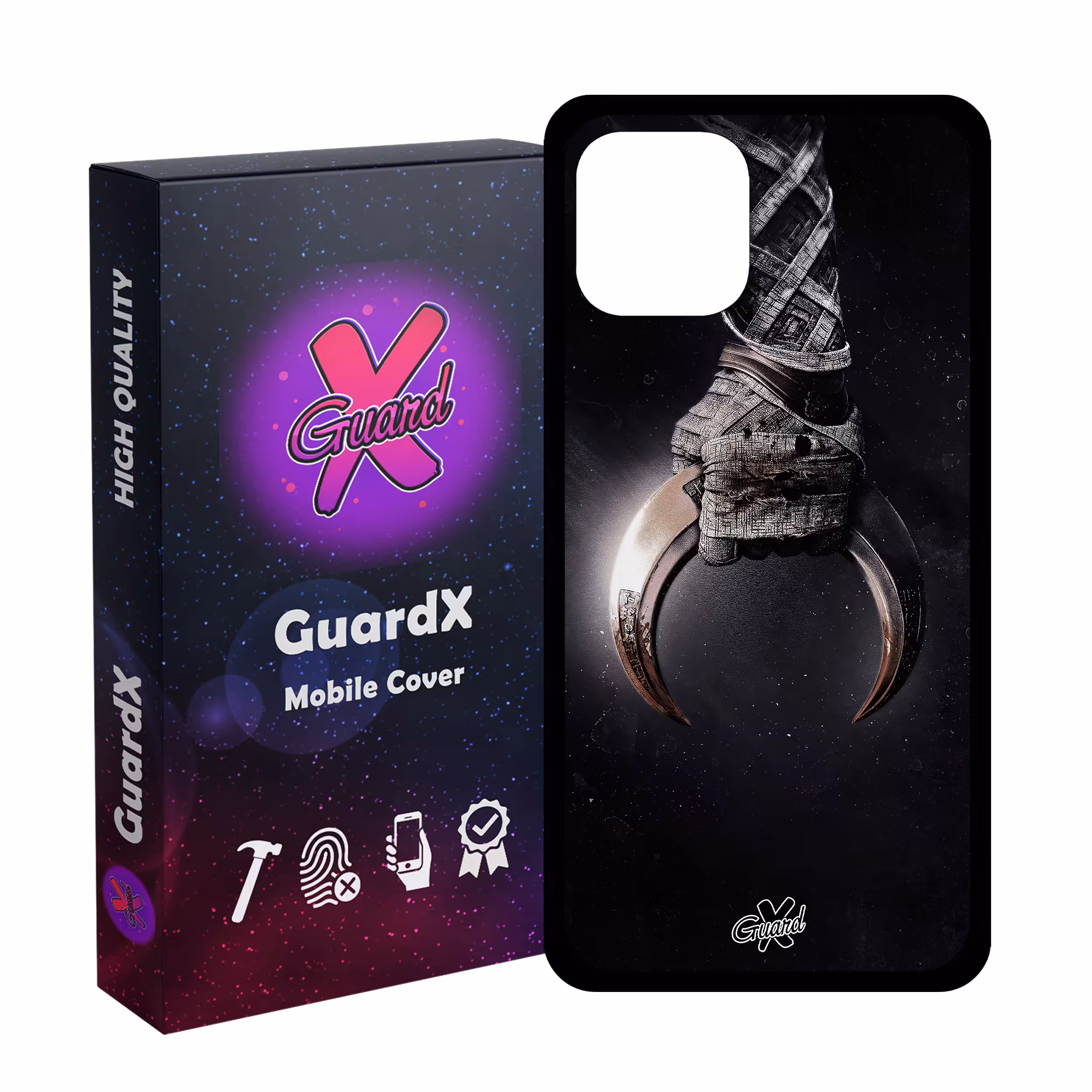 کاور گارد ایکس طرح شوالیه ماه مدل Glass10451 مناسب برای گوشی موبایل اپل iPhone 11 Pro