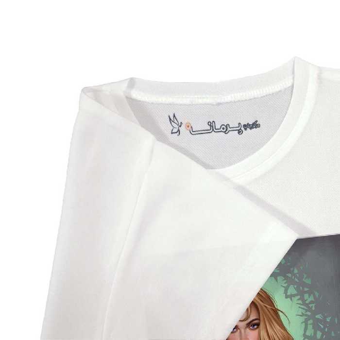 تی شرت بچگانه پرمانه طرح زیبای خفته کد pmt.5767