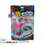 خرید بسته اسباب بازی ساختنی شیش پر کوچولو بسته ی بنفش | ایده بوک