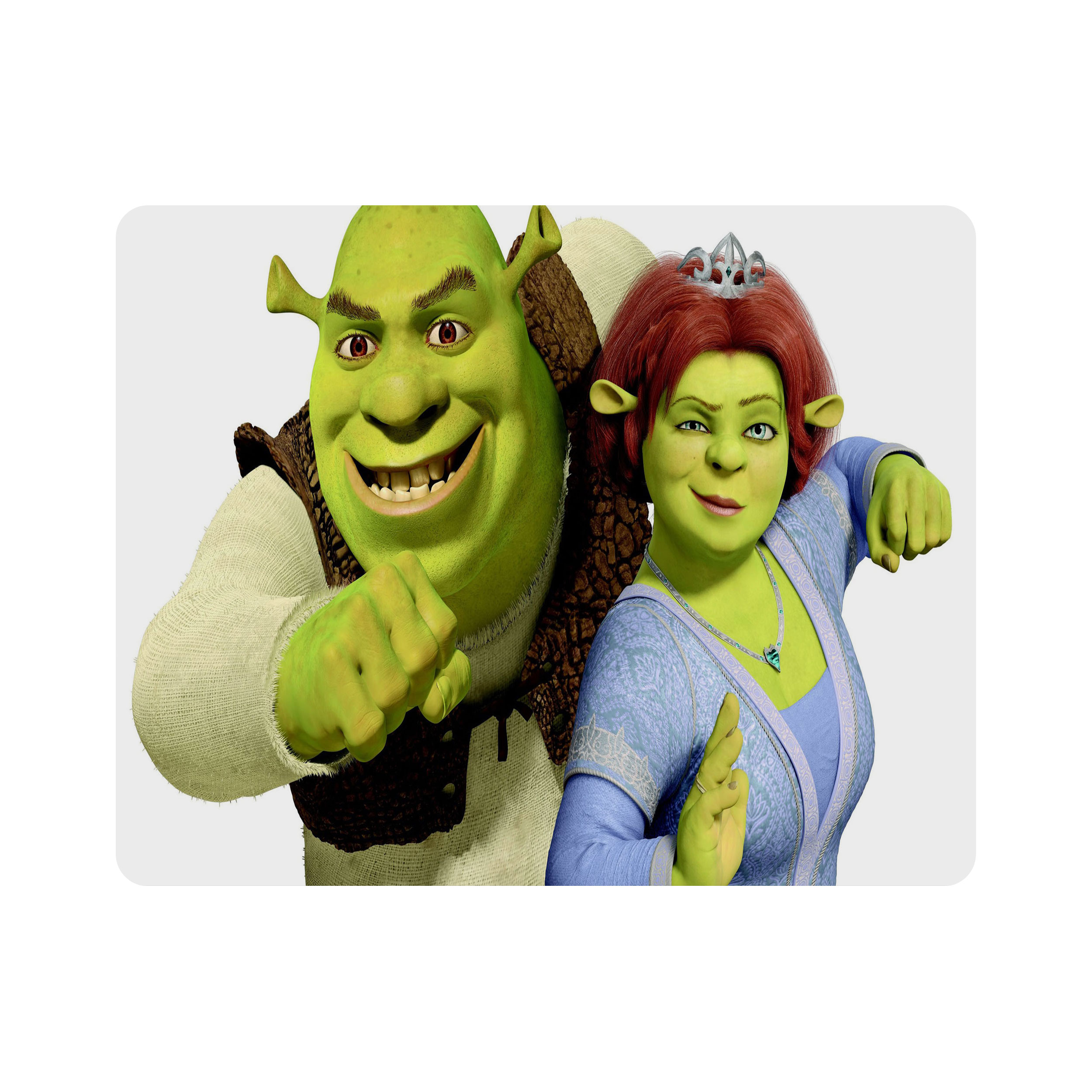 ماوس پد اطلس آبی طرح کارتون شرک  مدل T5808