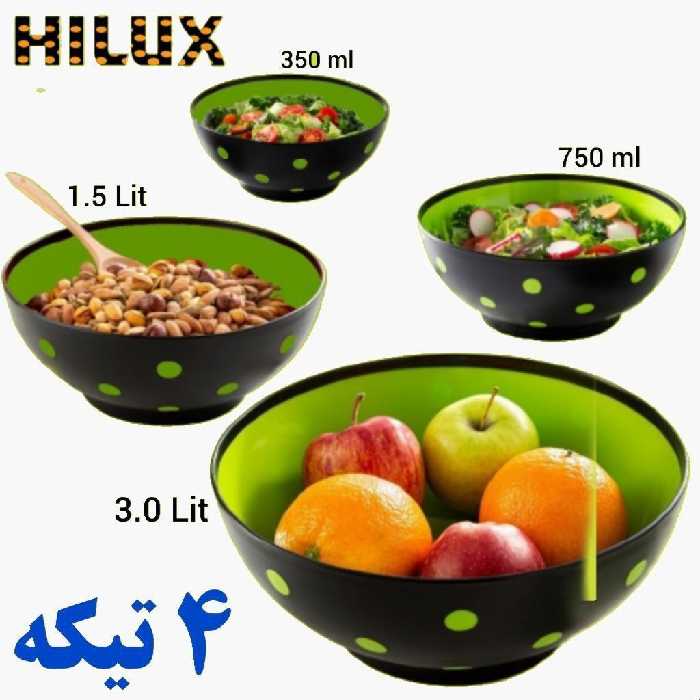 کاسه خالدار 4 تایی هایلوکس
