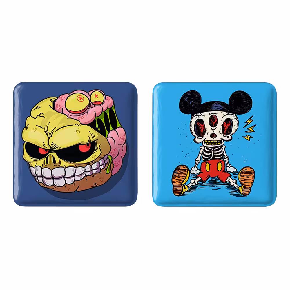 پیکسل خندالو مدل اسکلت و میکی موس کد 15171518 مجموعه 2 عددی