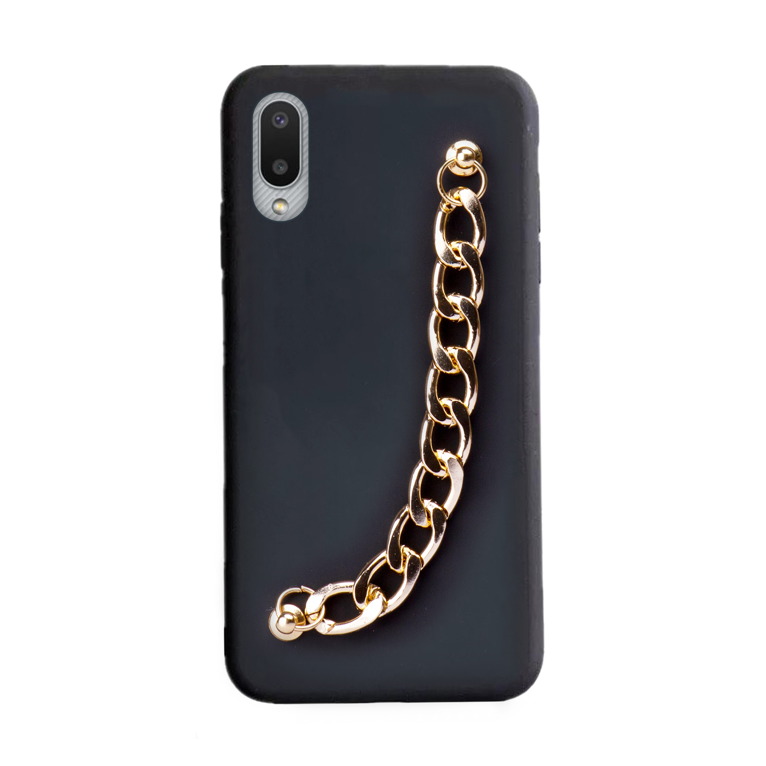 کاور طرح دستبندی مدل زنجیر طلایی مناسب برای گوشی موبایل سامسونگ Galaxy A02 / A022