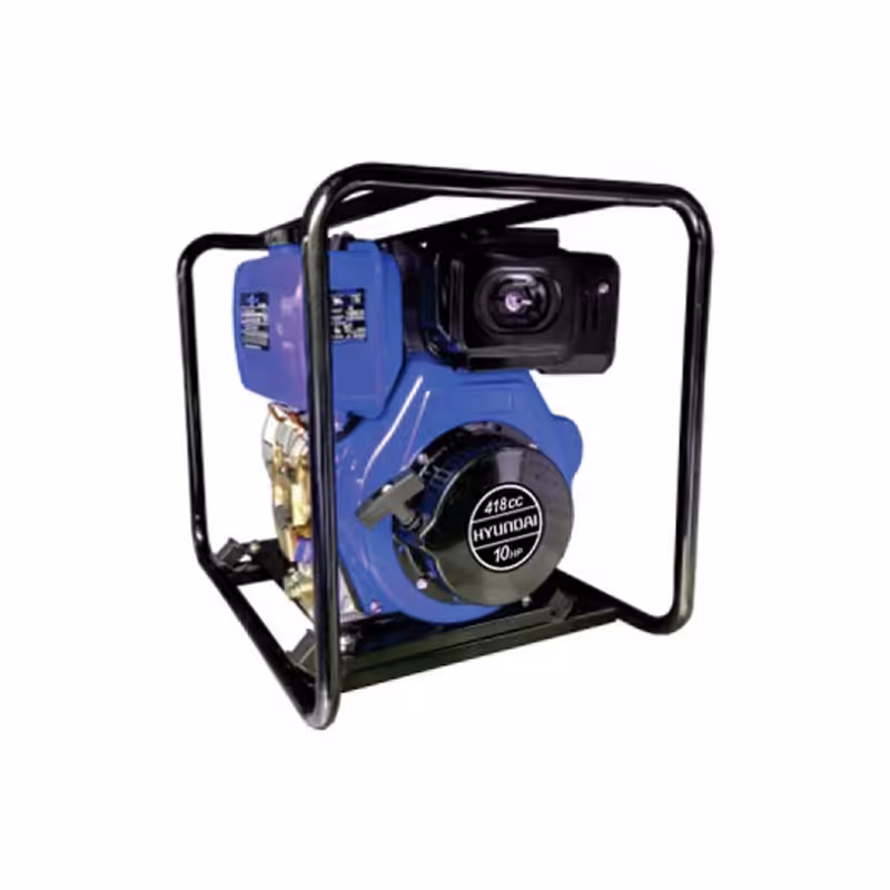 پمپ آب 4 اینچ دیزل استارتی هیوندای مدل HW457E-DP