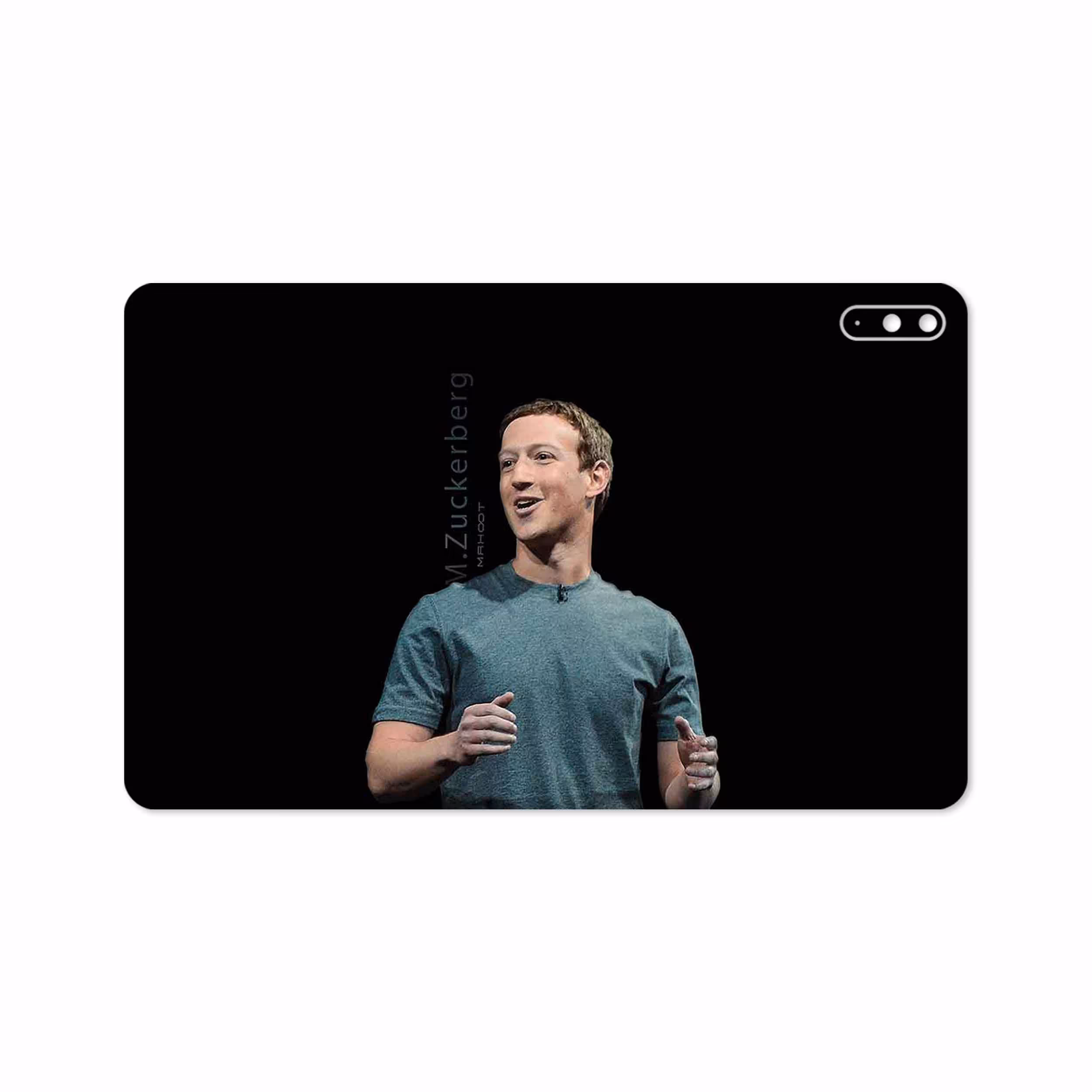 برچسب پوششی ماهوت مدل Mark Zuckerberg مناسب برای تبلت هوآوی Matepad 10.4 2020 BAH3-L09