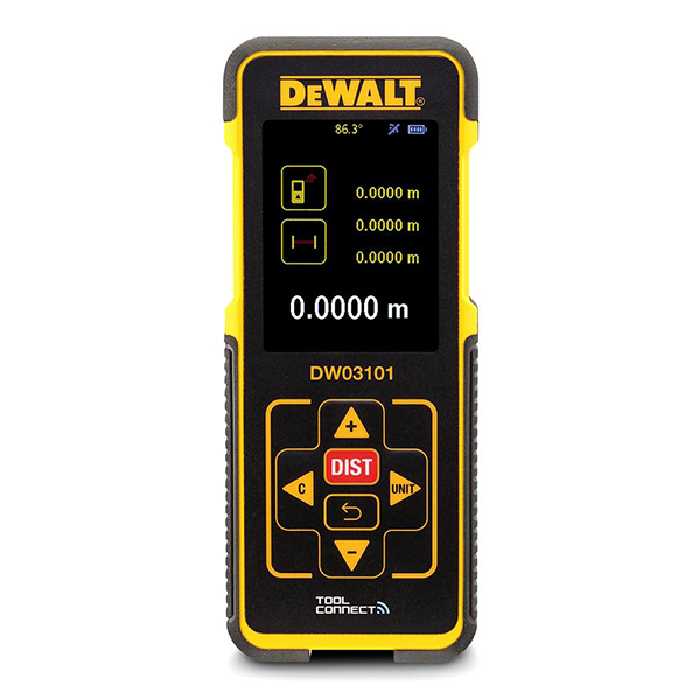 متر لیزری دیوالت مدل DW03101-XJ