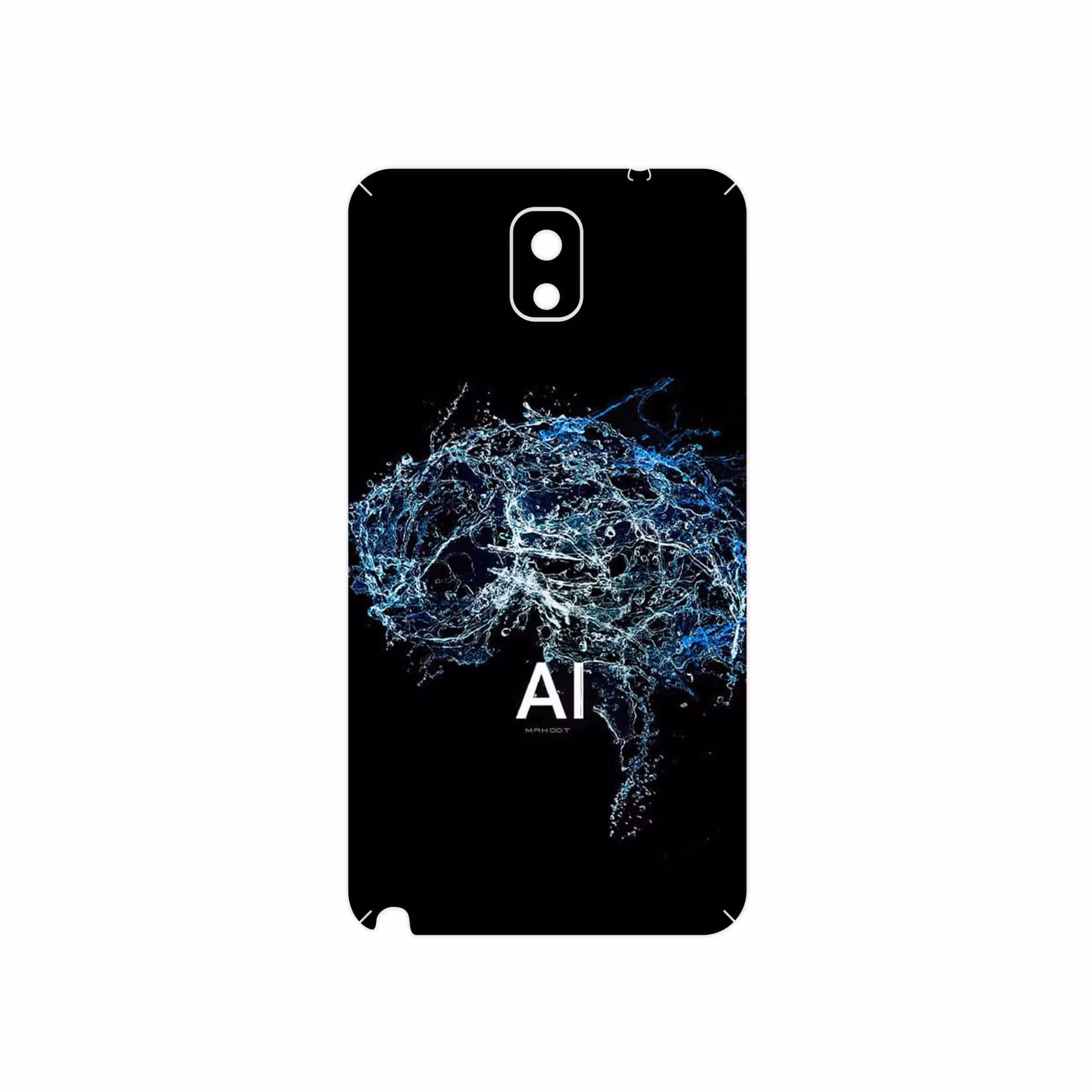 برچسب پوششی ماهوت مدل Artificial intelligence 2 مناسب برای گوشی موبایل سامسونگ Galaxy Note 3
