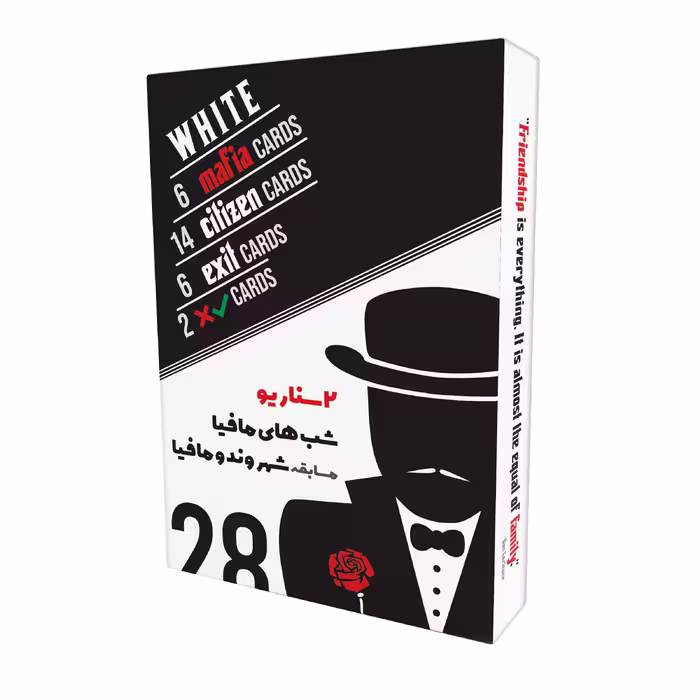 بازی فکری مدل دو سناریو مسابقه شهروند و شبهای مافیا کد JKR 02