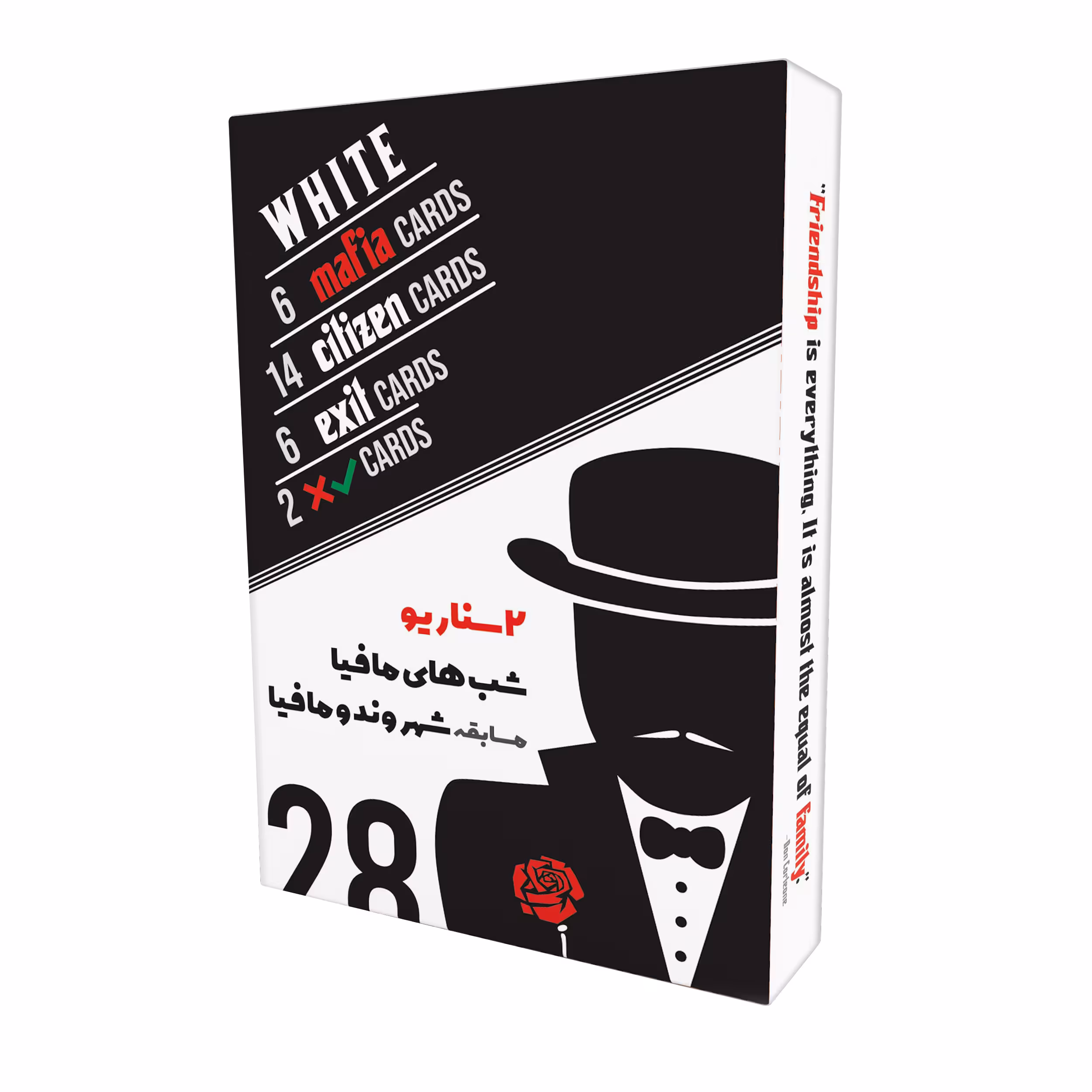 بازی فکری مدل دو سناریو مسابقه شهروند و شبهای مافیا کد JKR 02