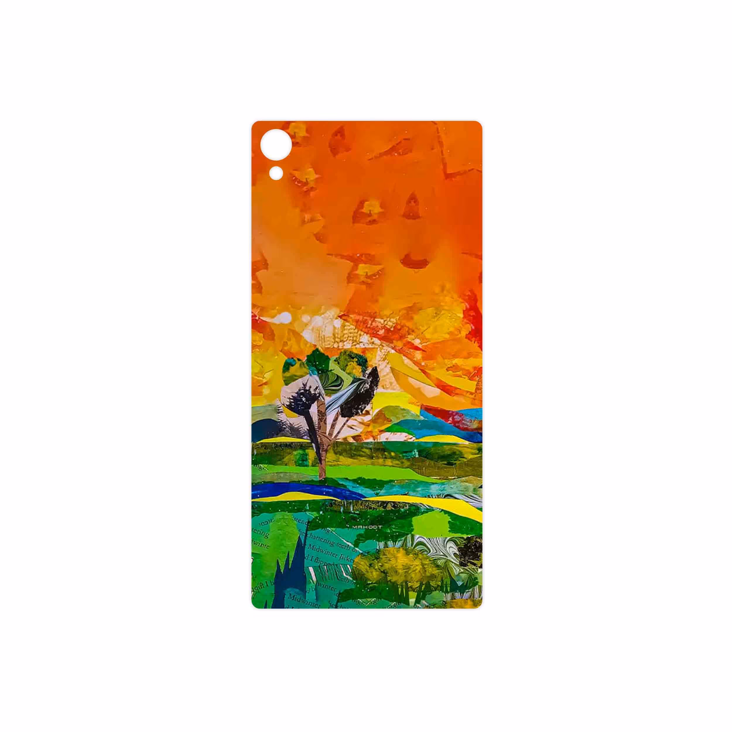 برچسب پوششی ماهوت مدل Collage of Painting مناسب برای گوشی موبایل سونی Xperia Z3