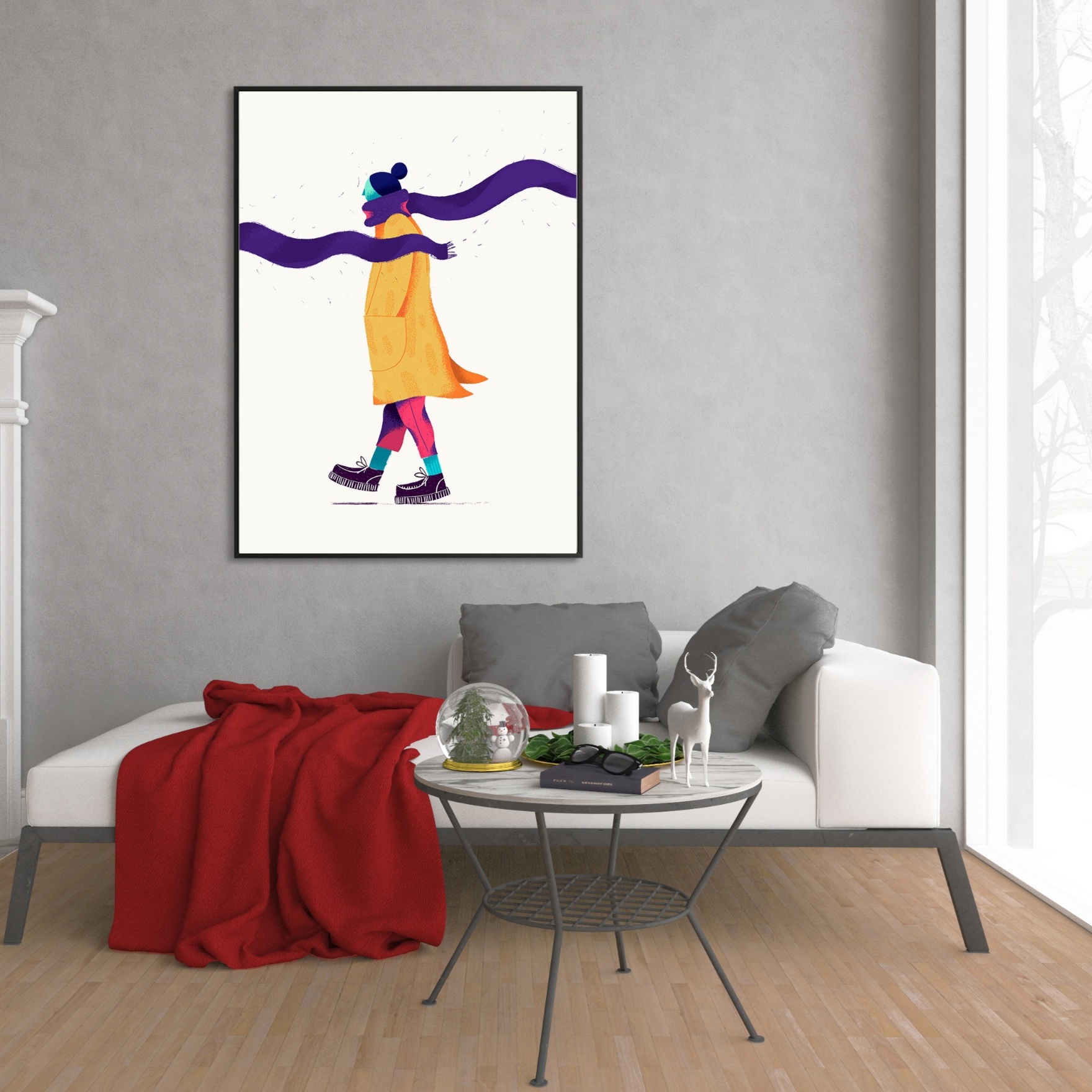 تابلو مدل پاییز