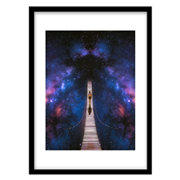 قیمت و خرید تابلو دکوراتیو مدل تلفیقی و انتزاعی کد 0758