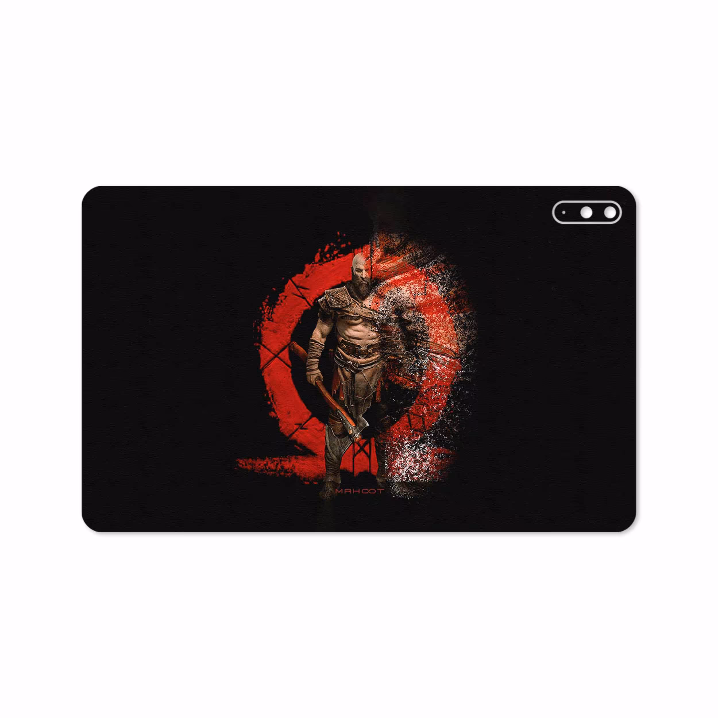 برچسب پوششی ماهوت مدل God-Of-War-Game مناسب برای تبلت هوآوی Matepad 10.4 2020 BAH3-L09