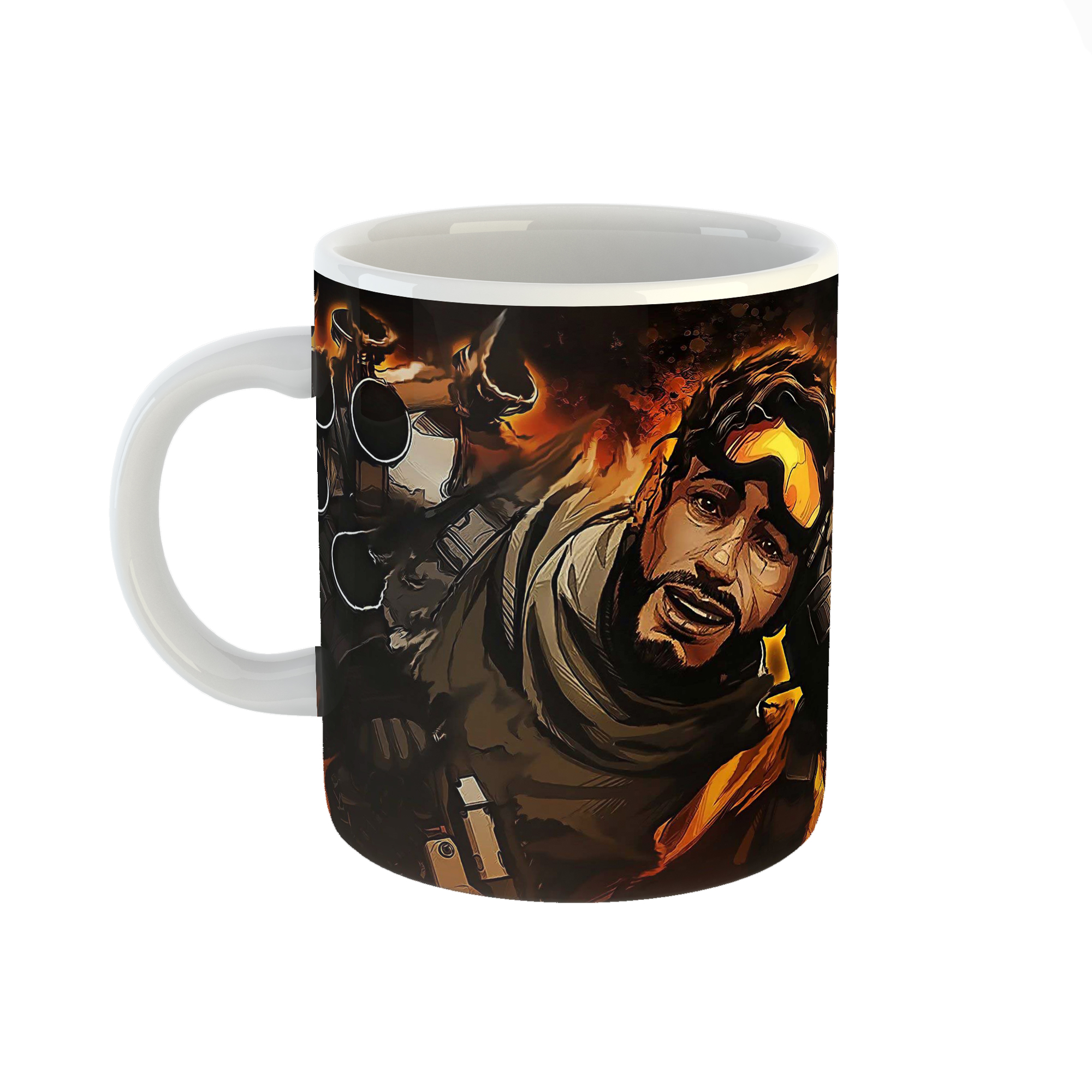 ماگ طرح بازی apex مدل ps5 کد 2372