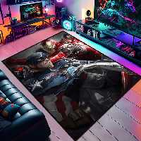 فرشینه پسرانه طرح کاپیتان آمریکا و مرد آهنی BAs-4569
