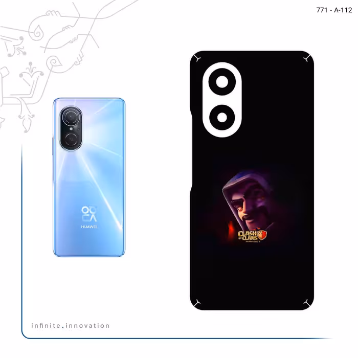 برچسب پوششی ماهوت مدل Clash of Clans Game Series مناسب برای گوشی موبایل هوآوی Nova 9 SE